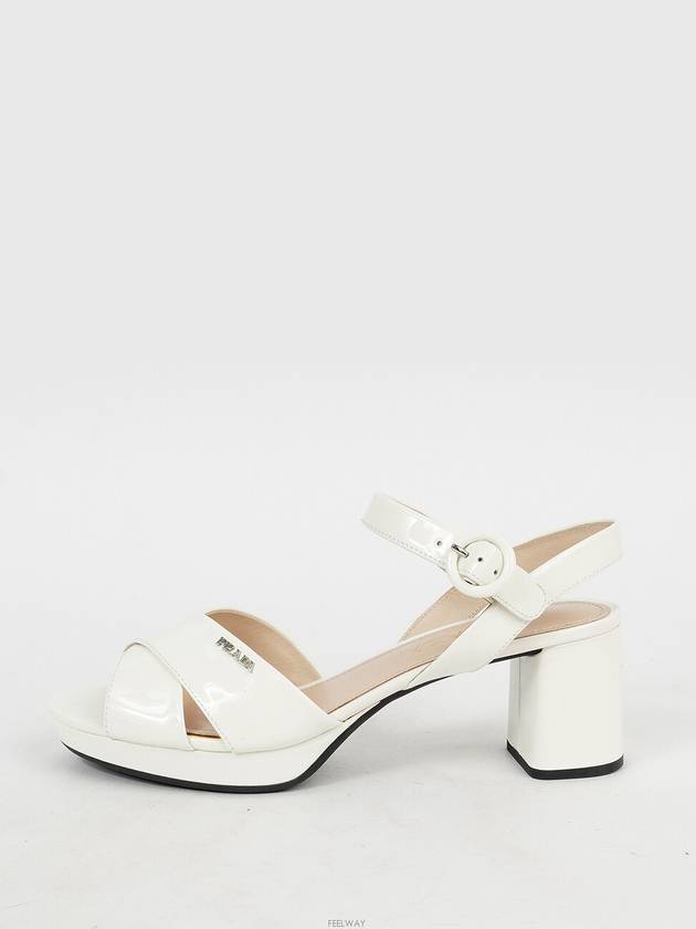 patent sandals white 37 74216 - PRADA - BALAAN 3