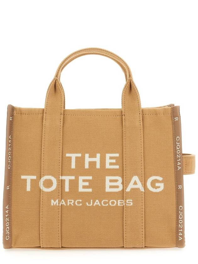 The Jacquard Medium Tote Bag Brown - MARC JACOBS - BALAAN 3