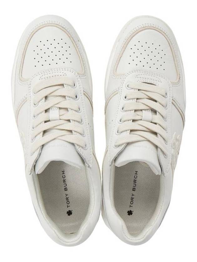 Clover Court Low Top Sneakers White - TORY BURCH - BALAAN 4