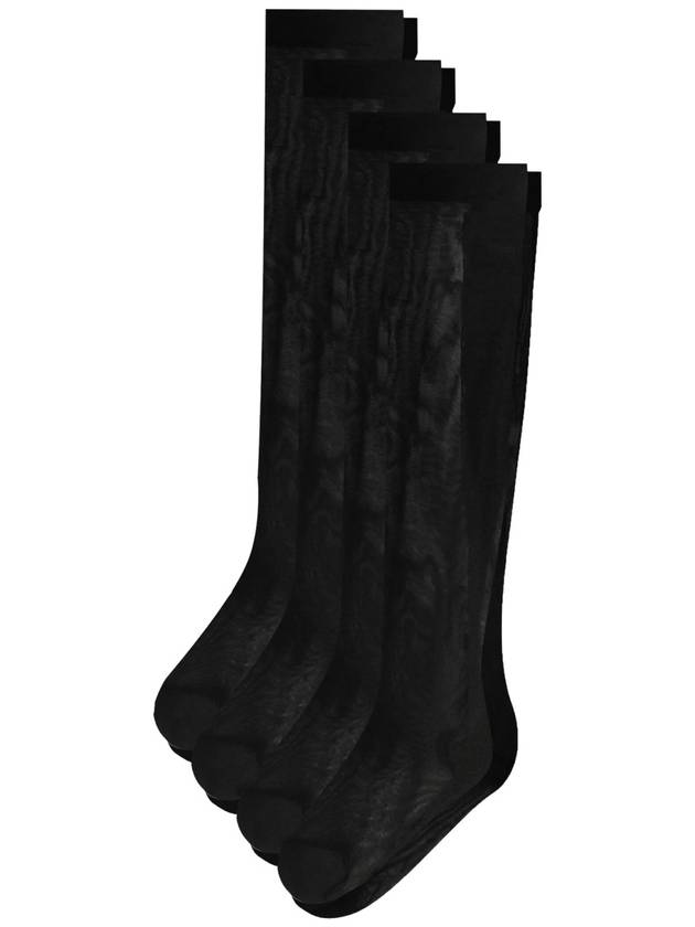 TRIPACK NYLON SOCKS WITH DG LOGO - DOLCE&GABBANA - BALAAN 2