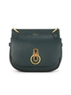 Amberley Classic Satchel Small Grain Shoulder Bag Dark Green - MULBERRY - BALAAN 3