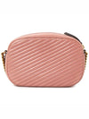 Kira Chevron Camera Shoulder Bag Pink - TORY BURCH - BALAAN 5