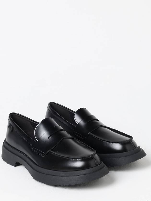 Women's Walden Leather Loafers Black - CAMPER - BALAAN 3