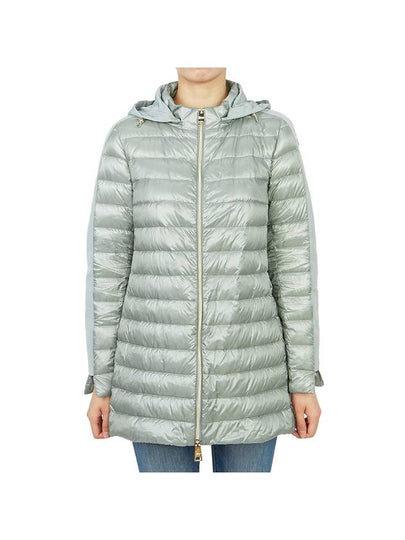 Hooded Goose Down Padding Mint - HERNO - BALAAN 2