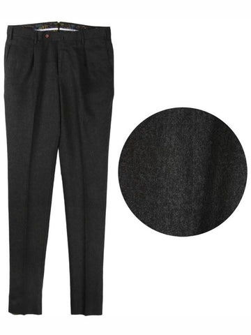 Gentleman fit wool cashmere gray pants - PT TORINO - BALAAN 1