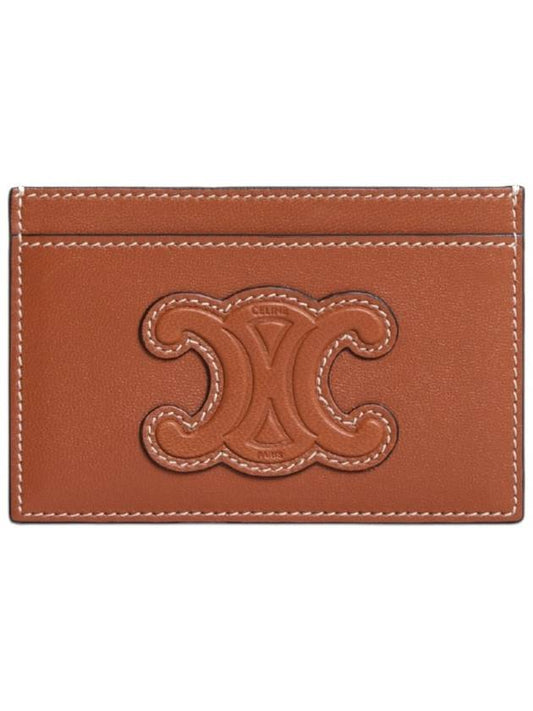 Coeur Triomphe Card Wallet Tan - CELINE - BALAAN 2