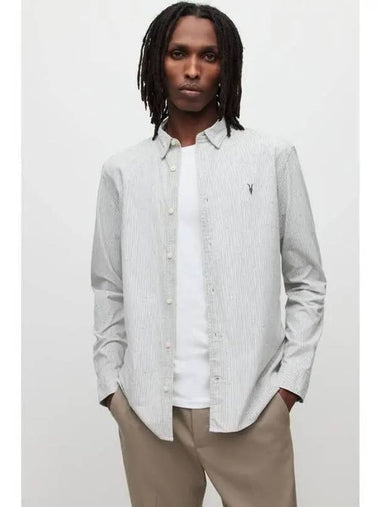 Flavin Shirt MS126X 699 Gray - ALLSAINTS - BALAAN 1