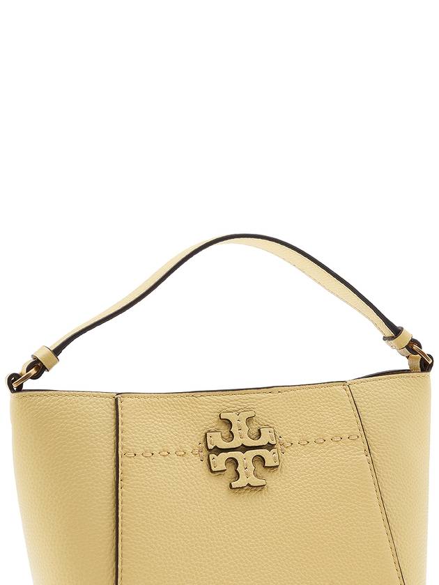 McGraw Small Tote Bag Yellow - TORY BURCH - BALAAN 8