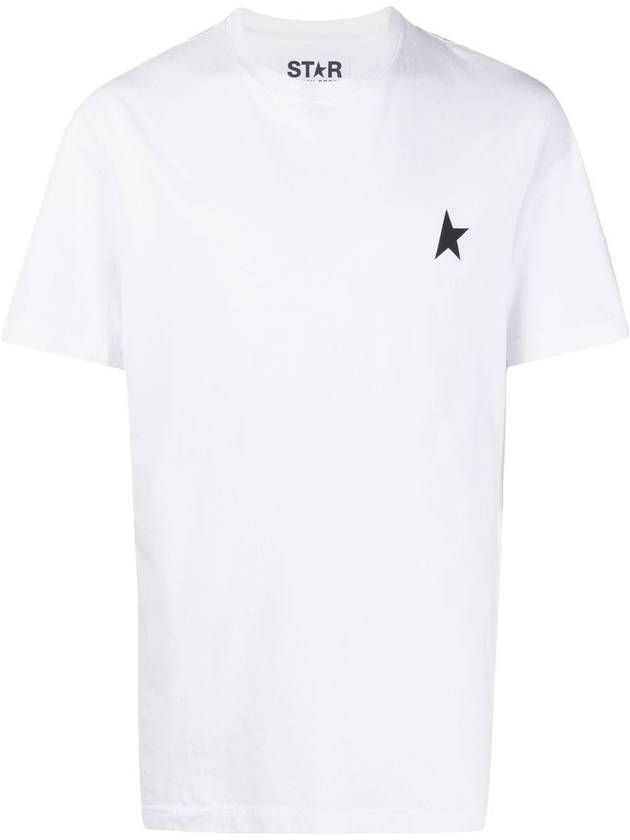 Star Collection Short Sleeve T-Shirt White - GOLDEN GOOSE - BALAAN 2