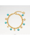 My LV Pearl Bracelet Gold Turquoise - LOUIS VUITTON - BALAAN 2