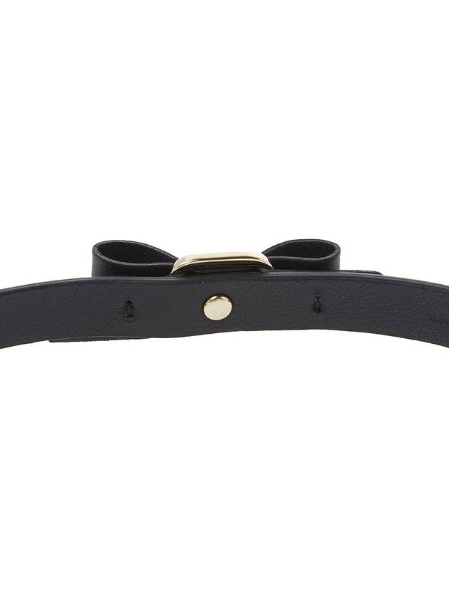 Vara Bow Bracelet Black - SALVATORE FERRAGAMO - BALAAN 8