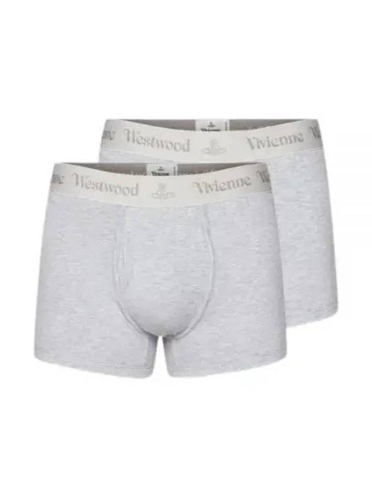 TWO pack BOXER GRAY BAND 8106001E J002Y P401 2 - VIVIENNE WESTWOOD - BALAAN 1