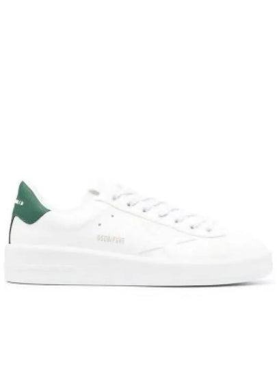 Leather Back Contrast Patch Low Top Sneakers White - GOLDEN GOOSE - BALAAN 2