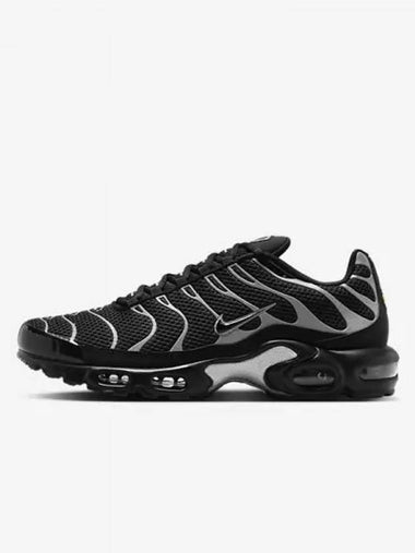 Air Max Plus Premium Men s Sneakers Black Metallic Silver HQ3029 001 720487 - NIKE - BALAAN 1