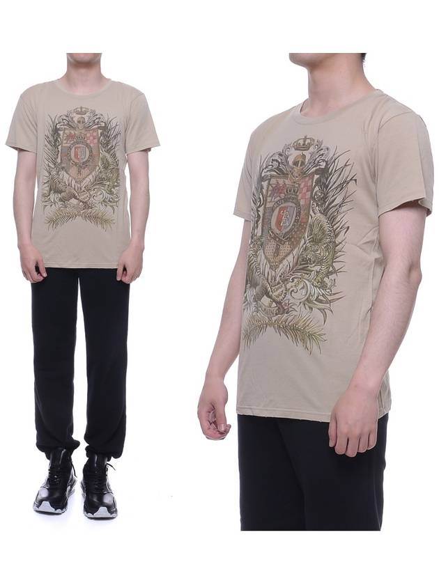 Men's Short Sleeve TShirt S6HJ601I607D_107 - BALMAIN - BALAAN 1