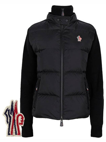 Grenoble Zip Up Padding Black - MONCLER - BALAAN 2