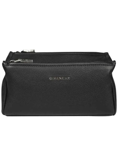 Pandora Small Grained Leather Shoulder Bag Black - GIVENCHY - BALAAN 2