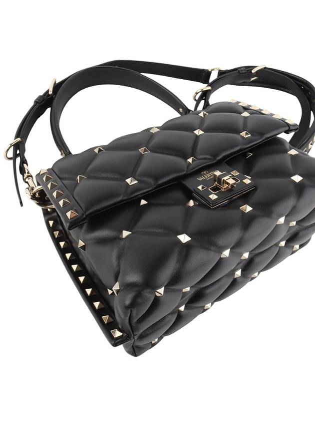 SW2B0B55 Garavani Candy Stud Shoulder Bag Medium 34238Y - VALENTINO - BALAAN 5