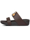 Rosa Cluster Slide Chocolate Brown Women - FITFLOP - BALAAN 3