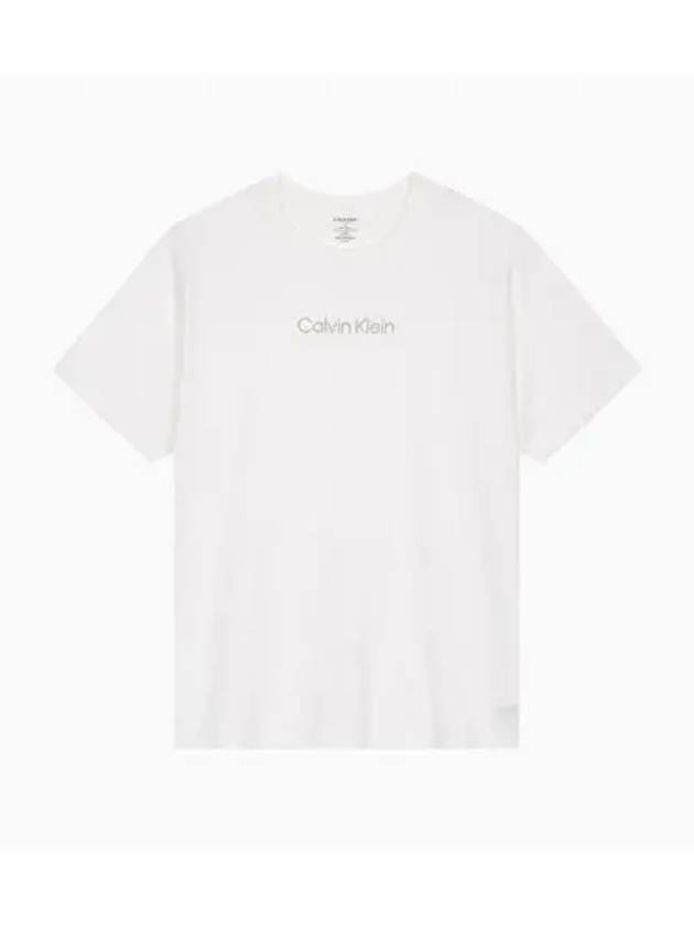 UNDERWEAR Men s Cotton Tee Short Sleeve Crew Neck Top NM2748100 - CALVIN KLEIN - BALAAN 1