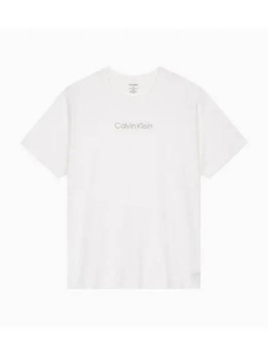 UNDERWEAR Men s Cotton Tee Short Sleeve Crew Neck Top NM2748100 - CALVIN KLEIN - BALAAN 1