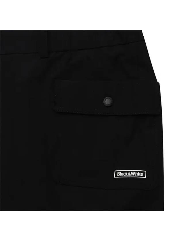 Out Pocket Jogger Pants 5904LZSSBLACK - BLACK&WHITE - BALAAN 3