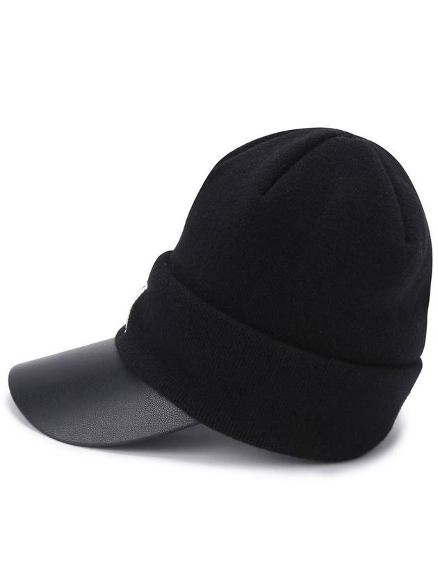 Official M SIMPLE WOOL KNIT CAP BK - ANEWGOLF - BALAAN 3