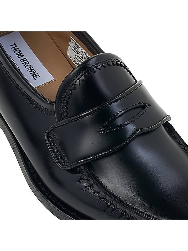 Leather Loafers Black - THOM BROWNE - BALAAN 9