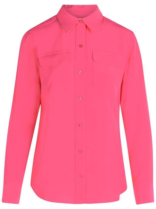 Equipment Pink Silk Shirt - EQUIPMENT - BALAAN 1