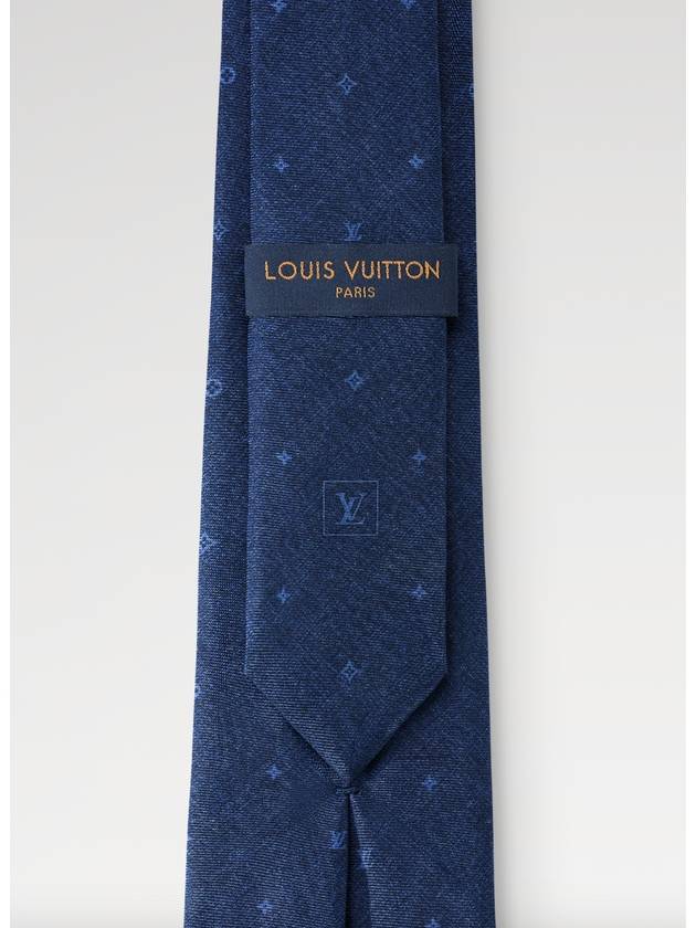 Constellation Denim Tie Navy - LOUIS VUITTON - BALAAN 3