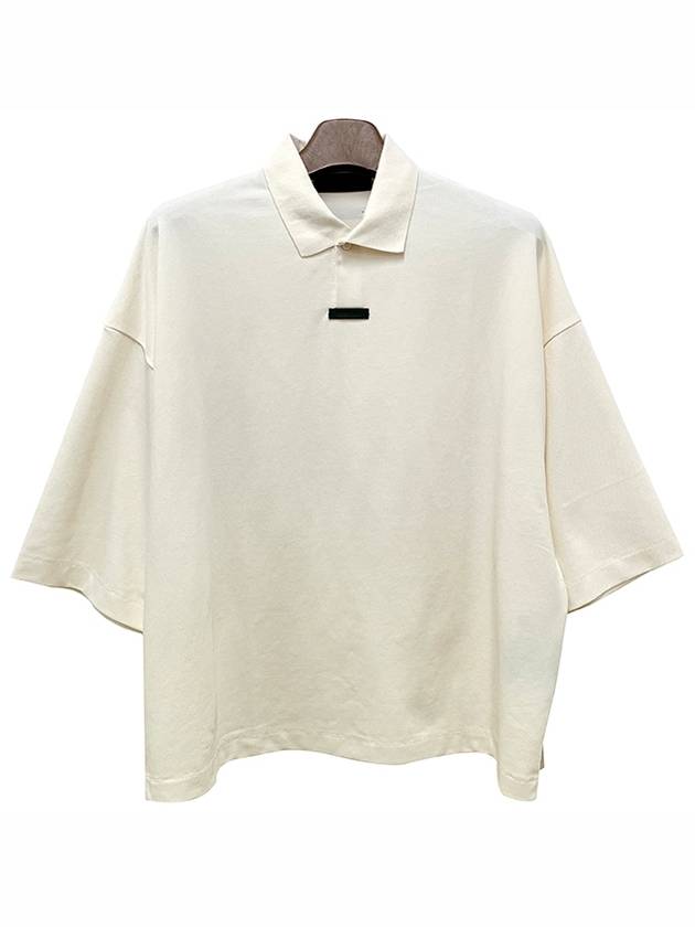 Essentials Cotton Polo Shirt Shell - FEAR OF GOD ESSENTIALS - BALAAN 3