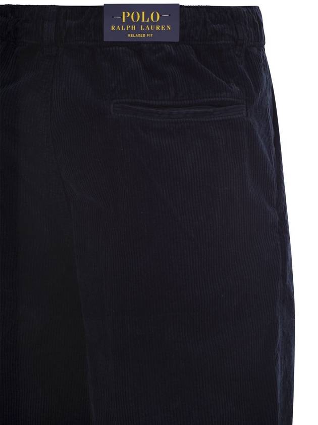 Corduroy trousers with pleats - POLO RALPH LAUREN - BALAAN 4