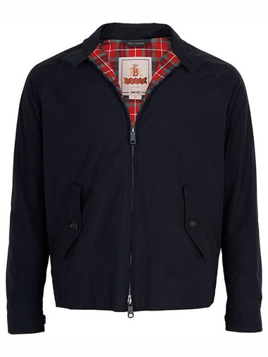 Men's G4 Classic Harrington Zip-Up Jacket Dark Navy - BARACUTA - BALAAN 1