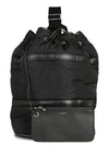 Rive Gauche Eco Nylon Cross Bag Black - SAINT LAURENT - BALAAN 2