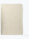 Anagram Mohair Blend Scarf Ivory - LOEWE - BALAAN 2