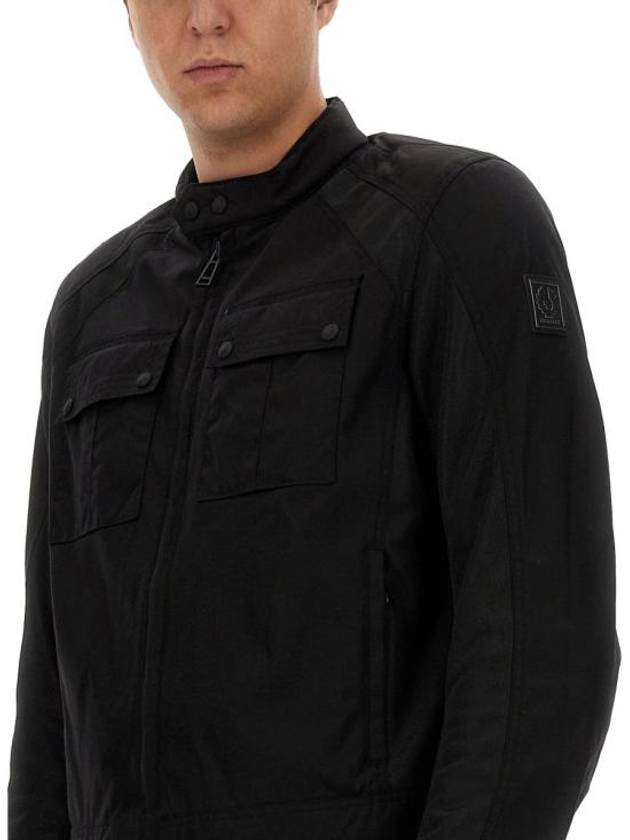 Temple Motorcycle Jacket Black - BELSTAFF - BALAAN 5