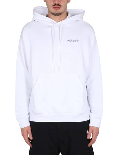 cross motif hood white - MARCELO BURLON - BALAAN 2