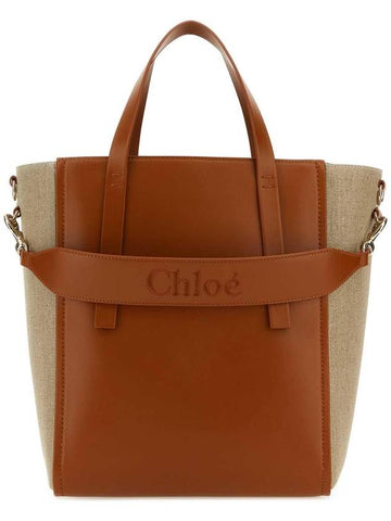 Sense Medium Tote Bag Brown - CHLOE - BALAAN 1