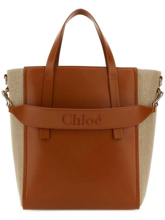 Sense Medium Tote Bag Brown - CHLOE - BALAAN 1