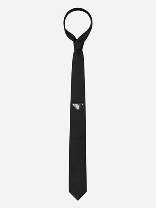 Saffiano Triangle Logo Re Nylon Men s Tie UCR77 1WQ8 F0002 - PRADA - BALAAN 2