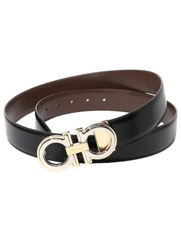 Ferragamo Gancini Reversible Belt Men s Waistband - SALVATORE FERRAGAMO - BALAAN 1