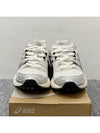 Gel Nimbus 9 Low Top Sneakers White Black Sliver - ASICS - BALAAN 4