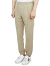 Pantalone Felpa Cotton Track Pants Light Beige - TEN C - BALAAN 3