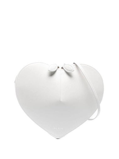 Heart Shoulder Cross Bag White - ALAIA - BALAAN 1