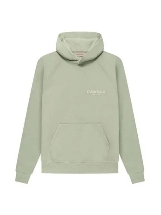 Essential Logo Brushed Hood Seafoam Men's Hoodie 192BT212054F 854 - FEAR OF GOD - BALAAN 1