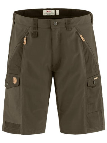 ABISKO SHORTS M DARK OLIVE - FJALL RAVEN - BALAAN 1