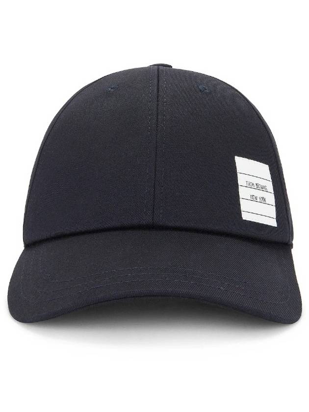 Classic Logo Patch Ball Cap Navy - THOM BROWNE - BALAAN 2