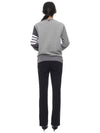 4 Bar Striped Knit Top Grey - THOM BROWNE - BALAAN 6