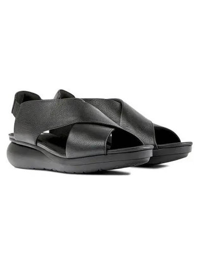 Balloon Leather Sandals Black - CAMPER - BALAAN 2