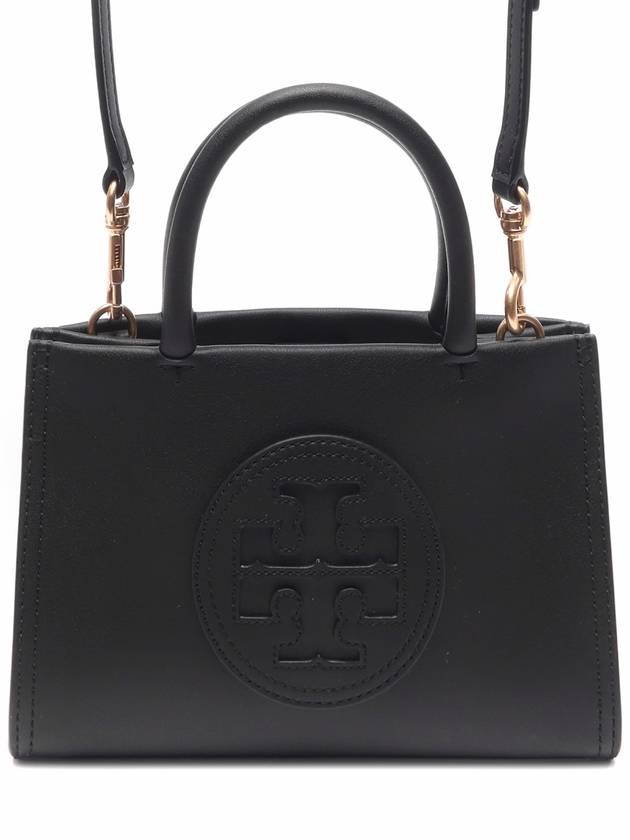 Ella Bio Mini Tote Bag Black - TORY BURCH - BALAAN 3